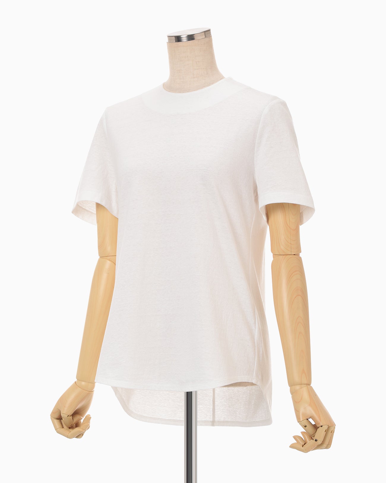 Cotton Plainstitch Top - white - Mame Kurogouchi