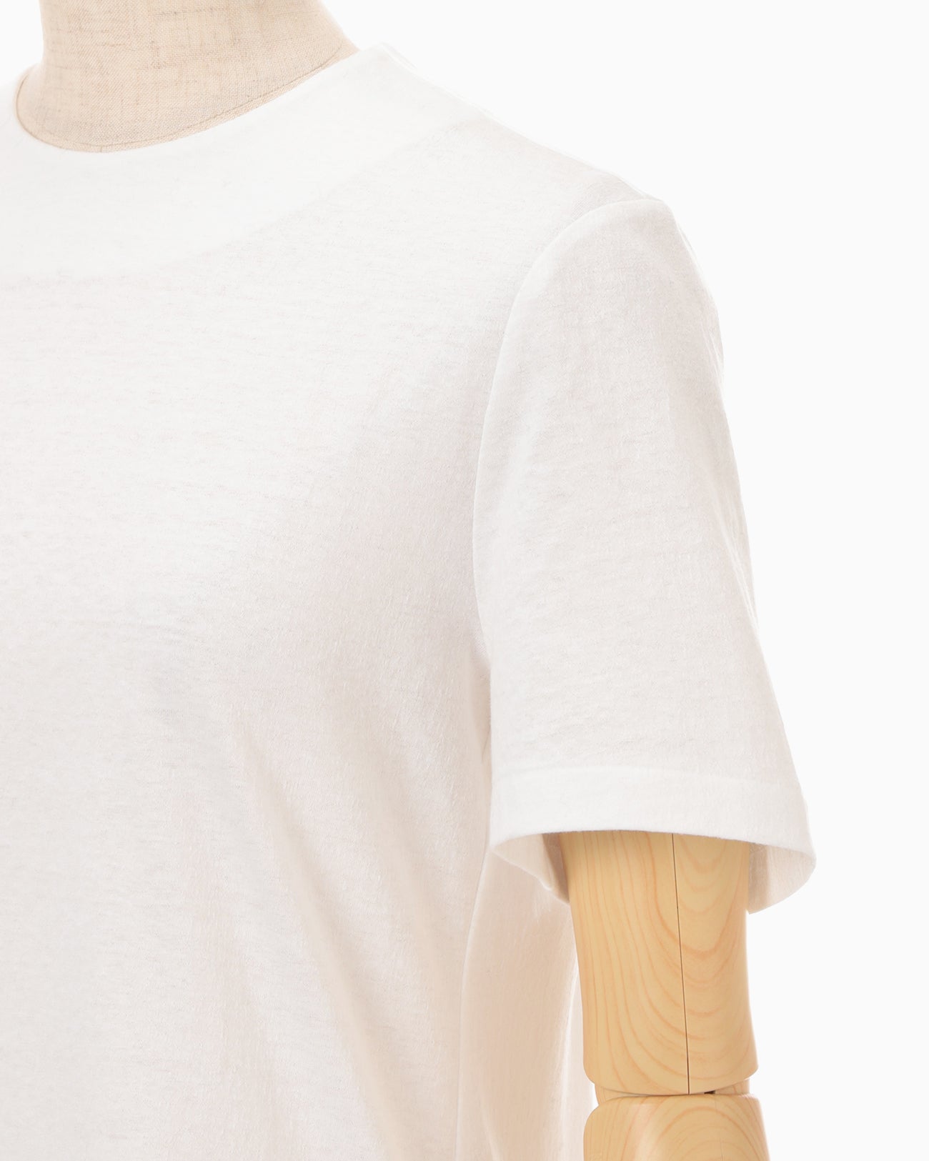 Cotton Plainstitch Top - white - Mame Kurogouchi