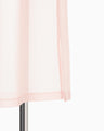 Draped Jersey Sheer Dress - pink