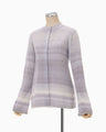 Gradation Knit Cardigan - grey