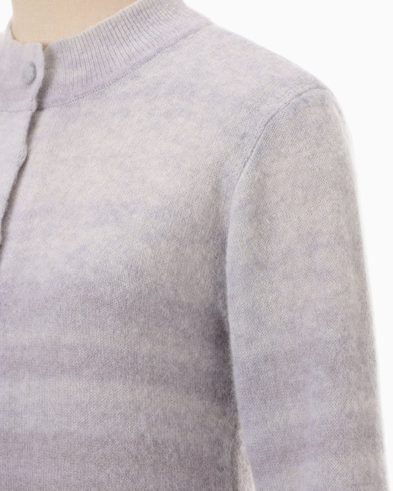 Gradation Knit Cardigan - grey - Mame Kurogouchi