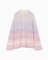 Gradation Knit Cardigan - pink