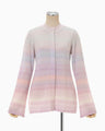 Gradation Knit Cardigan - pink