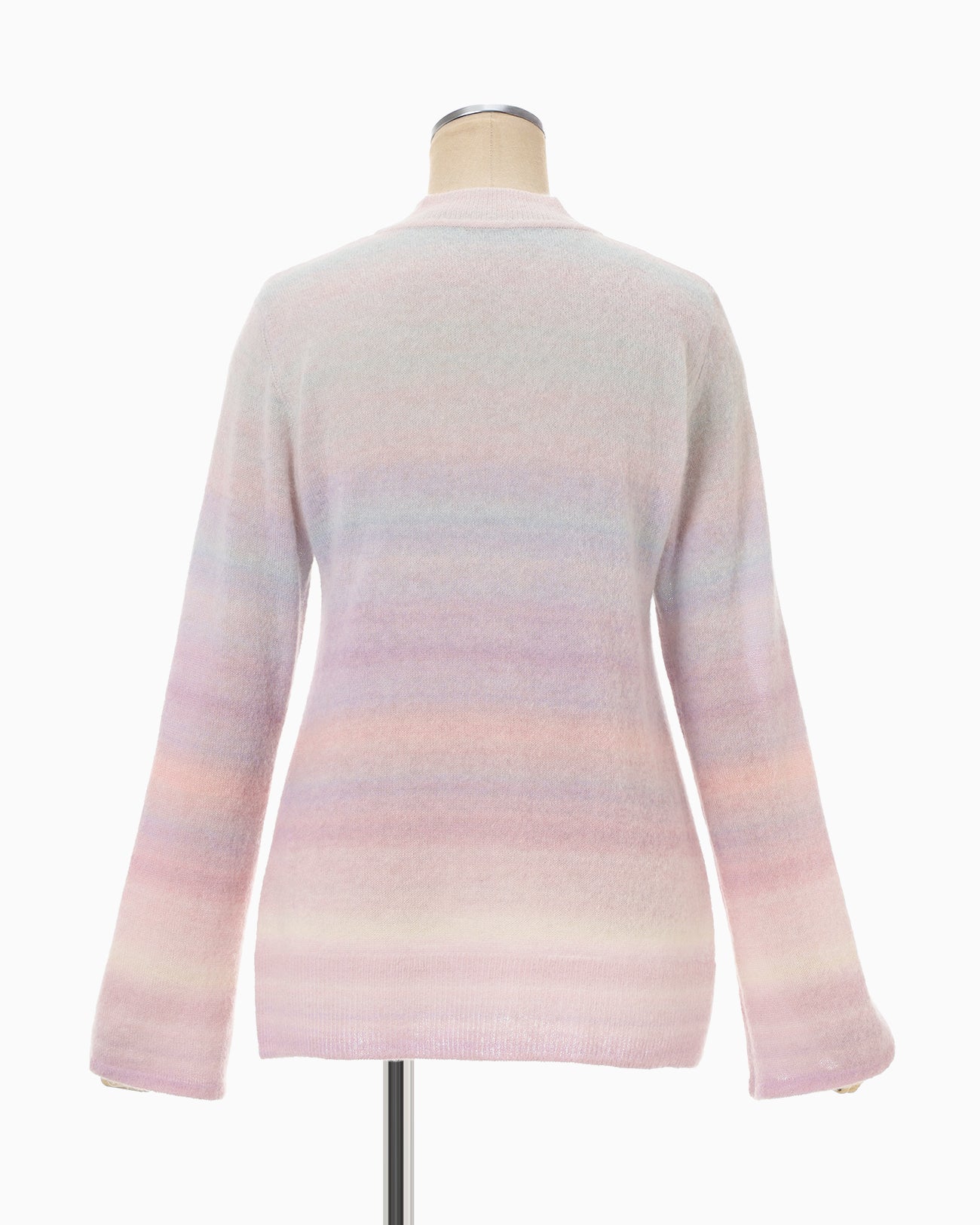 Gradation Knit Cardigan - pink - Mame Kurogouchi