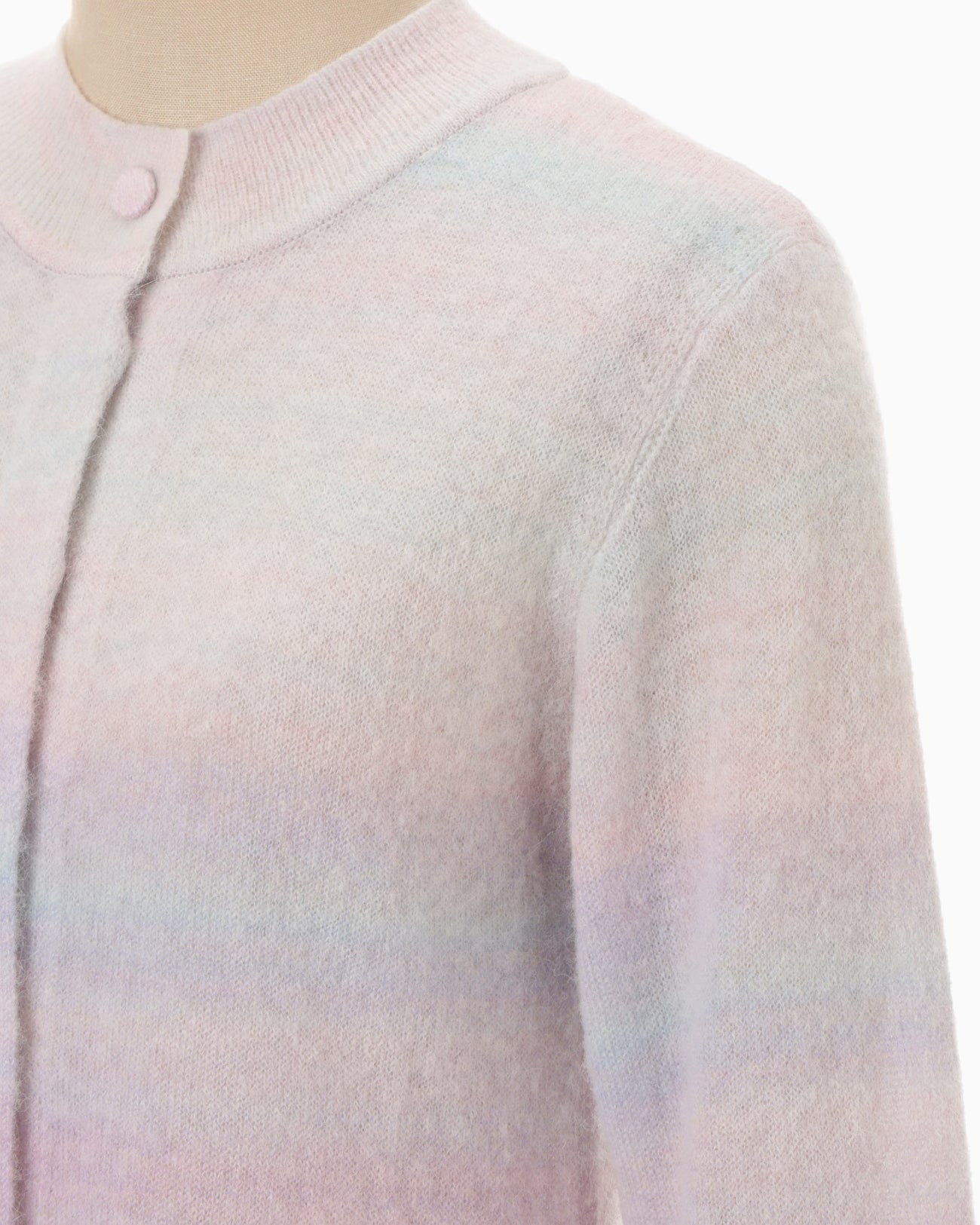 Gradation Knit Cardigan - pink - Mame Kurogouchi