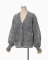 Shimmering Knit Cardigan - black