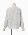 Shimmering Knit Cardigan - light blue