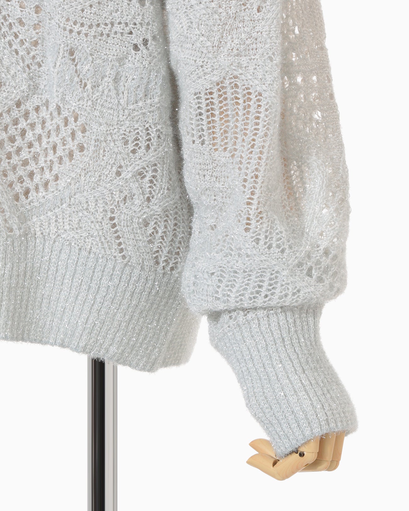 トップス Mame Kurogouchi Shimmering Knit Cardigan Shimmering Knit Cardigan(2 BLACK): Mame Kurogouchi: WOMENS
