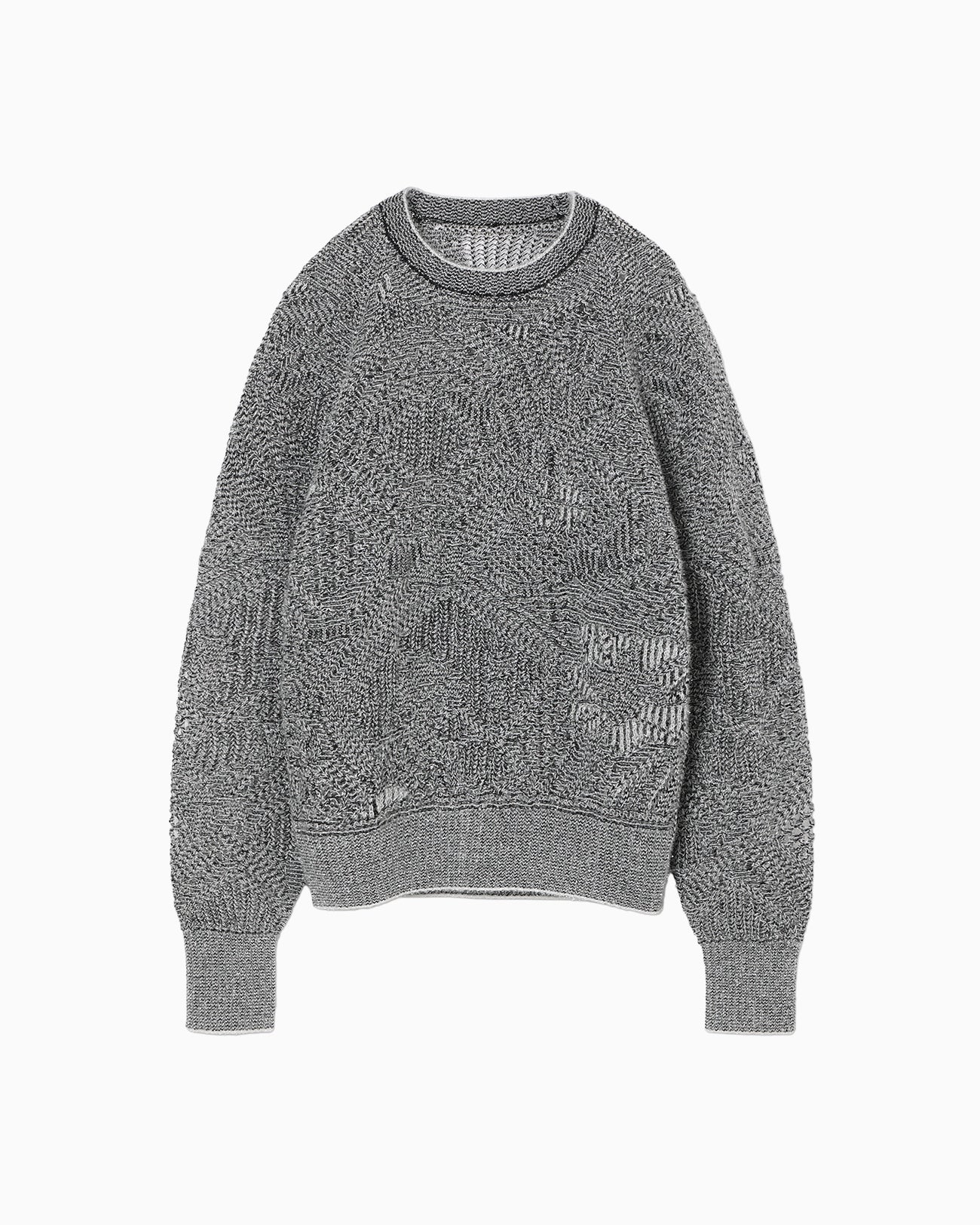 Shimmering Knit Top - black - Mame Kurogouchi