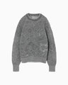 Shimmering Knit Top - black