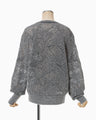 Shimmering Knit Top - black