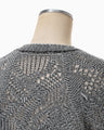 Shimmering Knit Top - black
