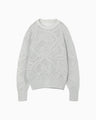 Shimmering Knit Top - light blue