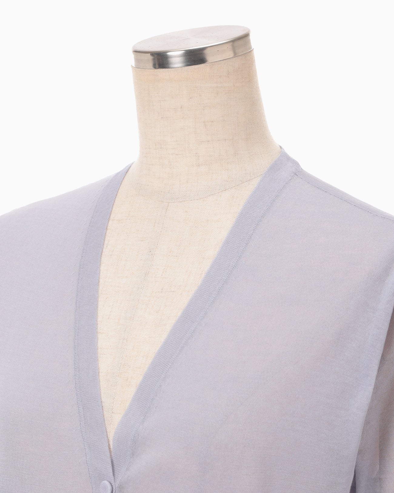 mame - mame ☆ 18AW ロングカーディガン High Gauge Sheer Knit Cardigan - purple - Mame Kurogouchi