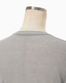 High Gauge Sheer Knit Top - grey