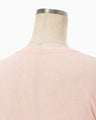 High Gauge Sheer Knit Top - pink