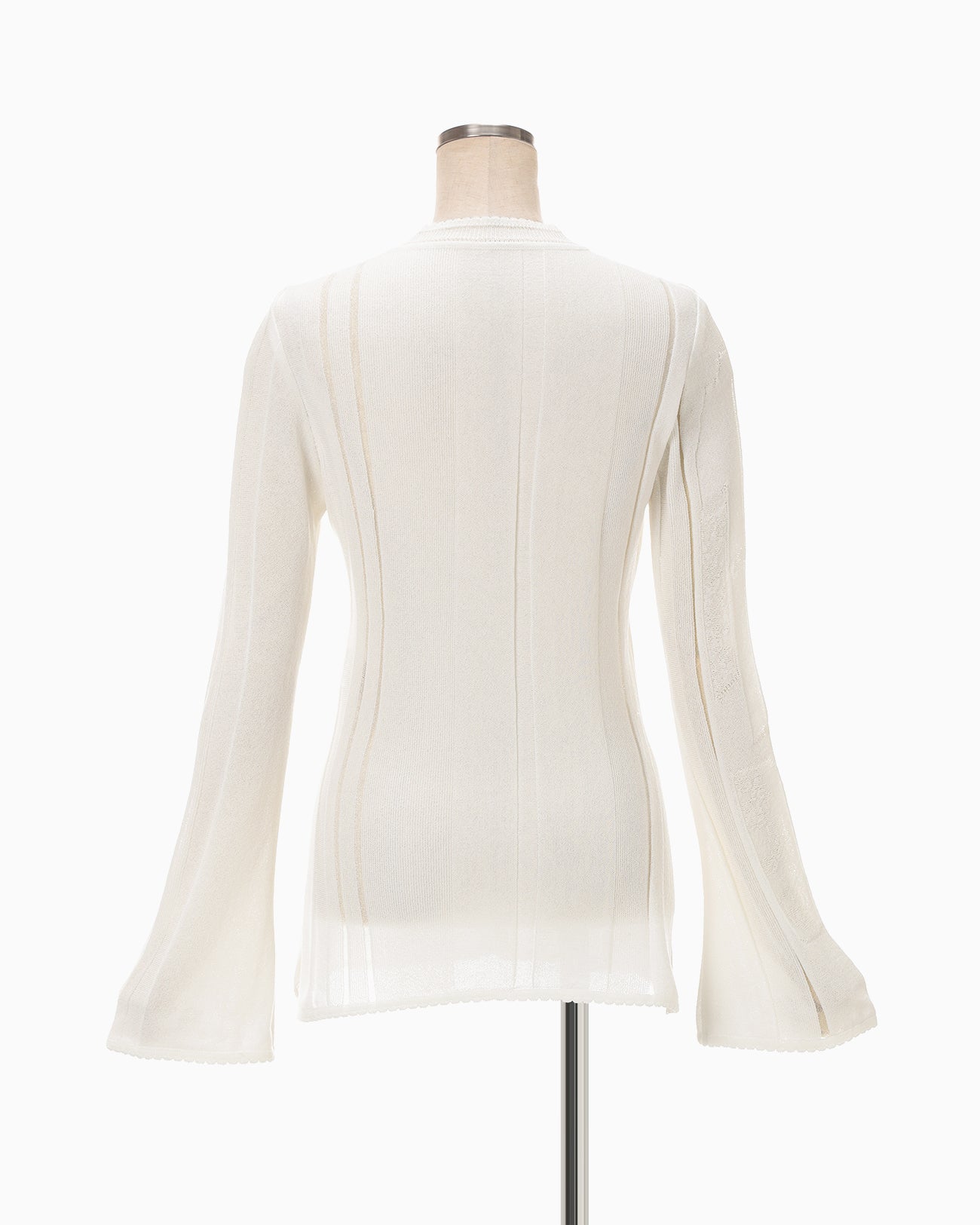 専用★mame kurogouchi即完売Multiple Knit★ホワイト★ Multi-Pattern Knit Cardigan - white - Mame Kurogouchi