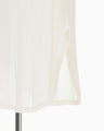 Multi-Pattern Knit Dress - white