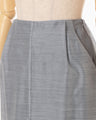 Wool Nylon Shimmering Trousers - grey