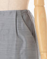 Wool Nylon Shimmering Trousers - grey