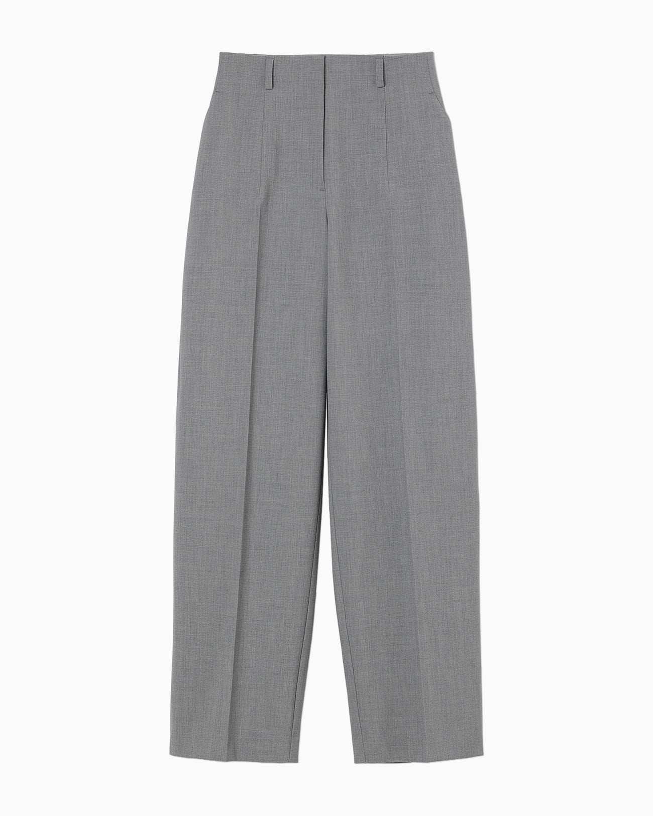 Wide-Tapered Trousers - grey - Mame Kurogouchi