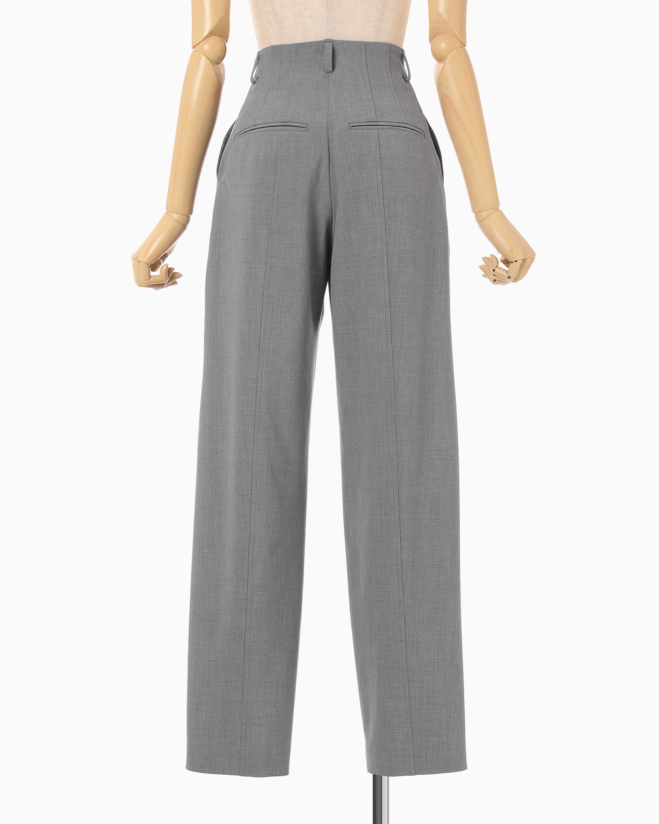 Wide-Tapered Trousers - grey - Mame Kurogouchi