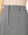 Wide-Tapered Trousers - grey