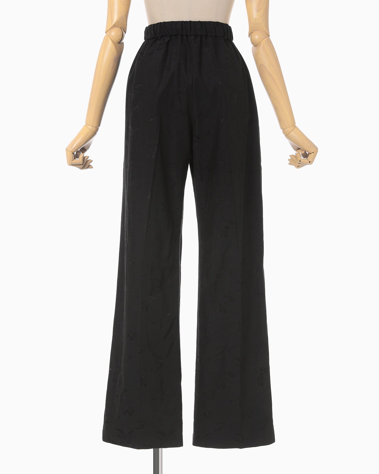 Karako Jacquard Trousers - black - Mame Kurogouchi