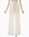 Karako Jacquard Trousers - ecru