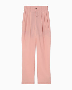 Stretch Drawcord Trousers - pink