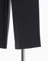Triacetate Polyester High Waisted Wide Trousers - navy