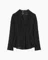Raschel Lace Top - black