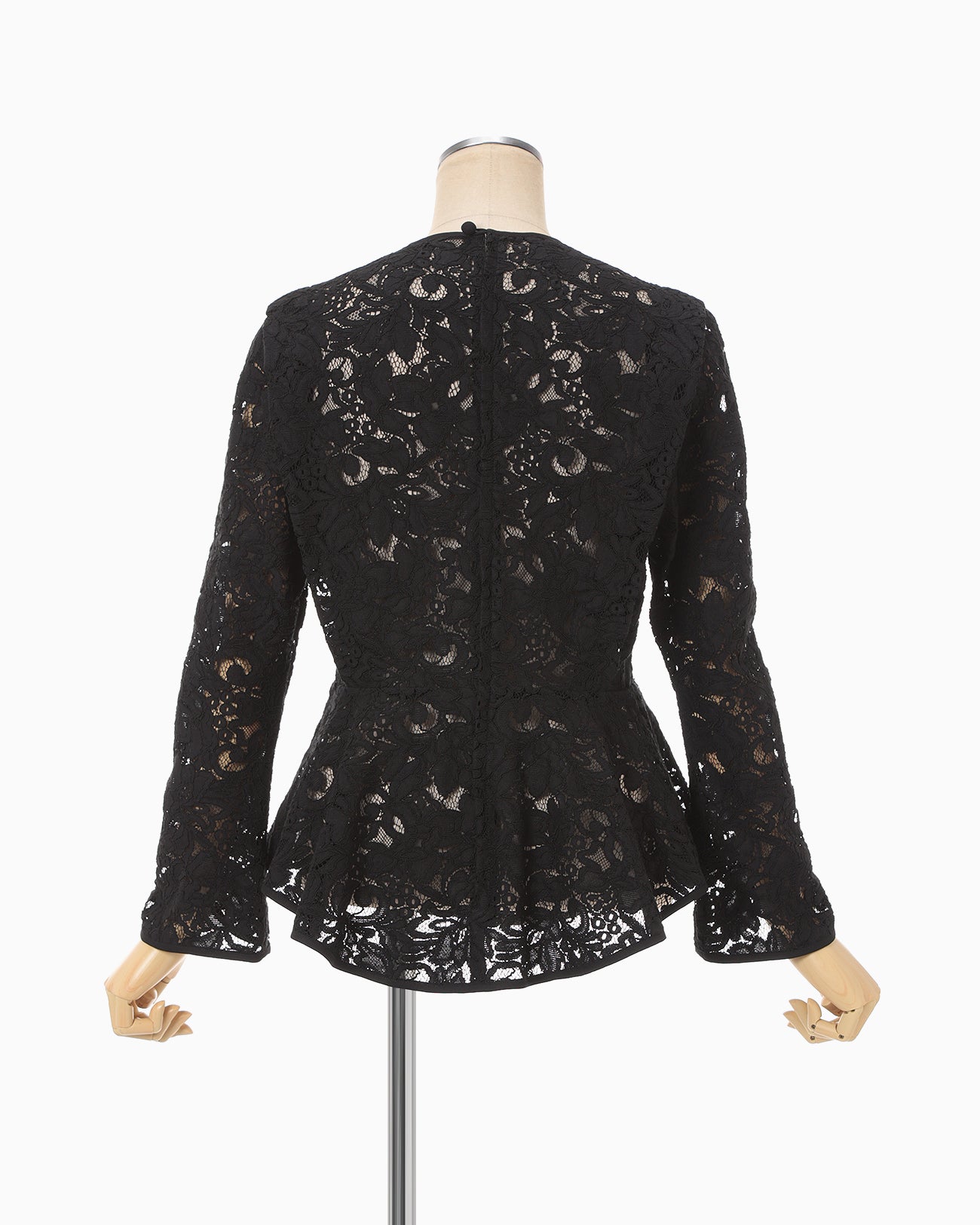 Raschel Lace Top - black - Mame Kurogouchi
