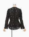 Raschel Lace Top - black