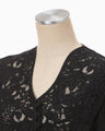 Raschel Lace Top - black