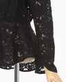 Raschel Lace Top - black