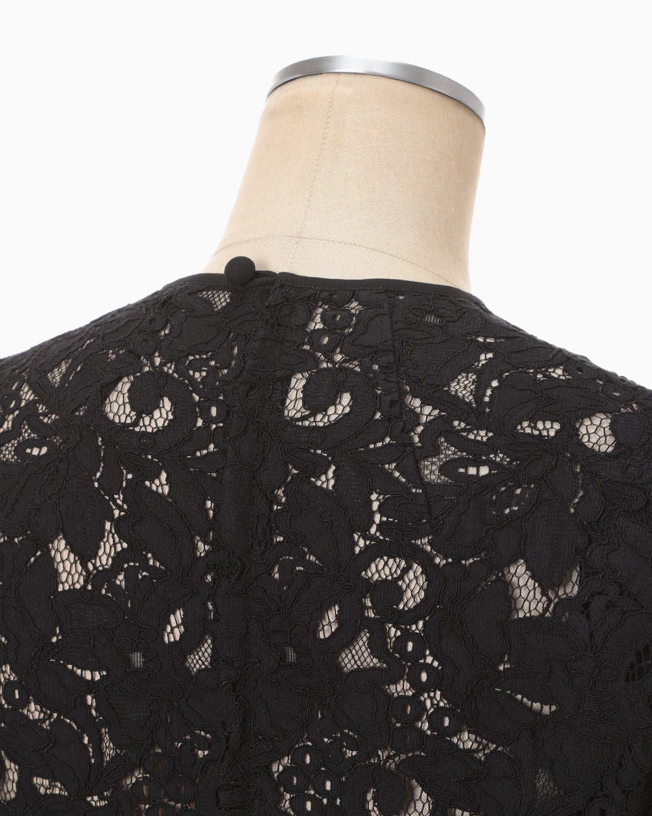 Raschel Lace Top - black - Mame Kurogouchi