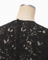 Raschel Lace Top - black