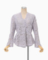 Raschel Lace Top - purple