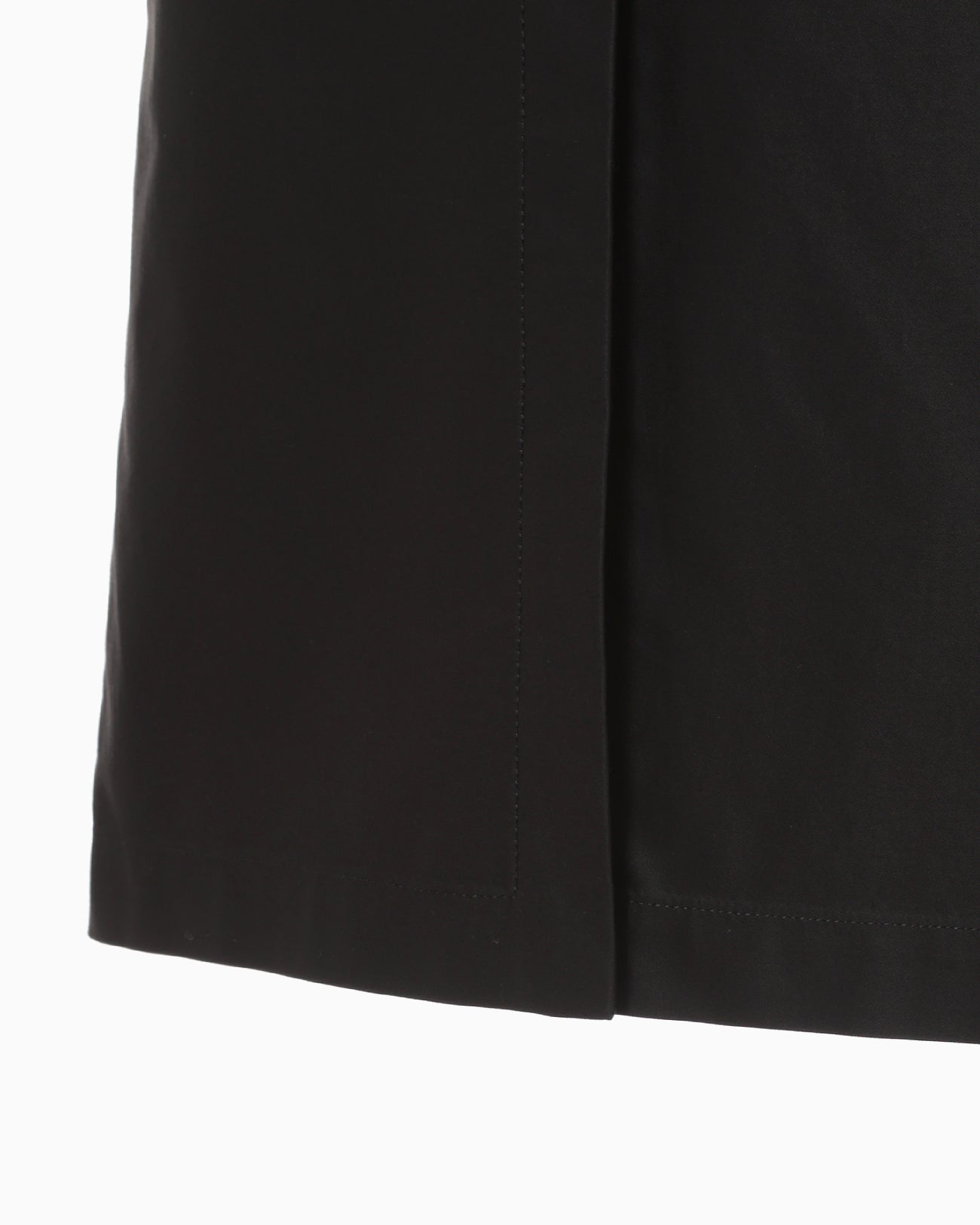 Cotton High Waisted Work Skirt - black - Mame Kurogouchi