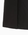 Cotton High Waisted Work Skirt - black