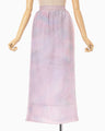 Triple-Layer Aurora-Dyed Skirt - pink