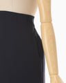 Raschel Lace Layered Skirt - navy