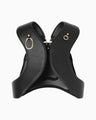 Yama Leather Vest - black