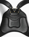 Yama Leather Vest - black