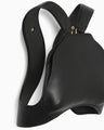 Yama Leather Vest - black