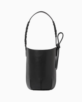 Small Mayu Bucket Bag - black