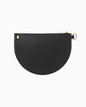 Monogram 3D Leather Pouch - black