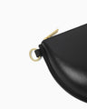 Monogram 3D Leather Pouch - black