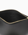 Monogram 3D Leather Pouch - black